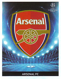 Club Emblem Arsenal samolepka UEFA Champions League 2009/10 #481